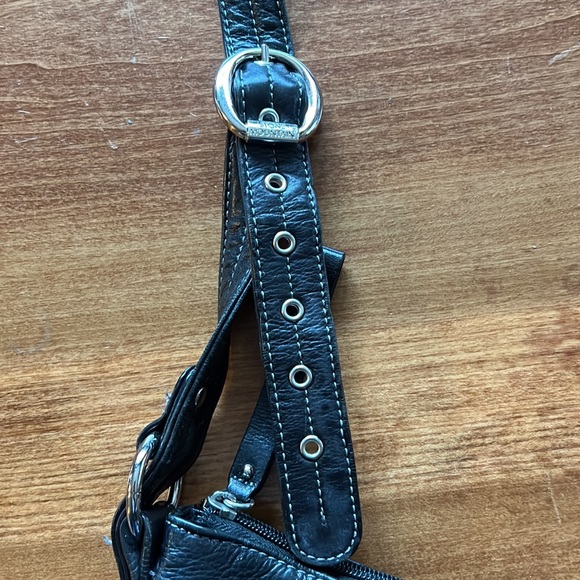 Stone Mountain Black Pebble Leather Bag - Picture 13 of 14